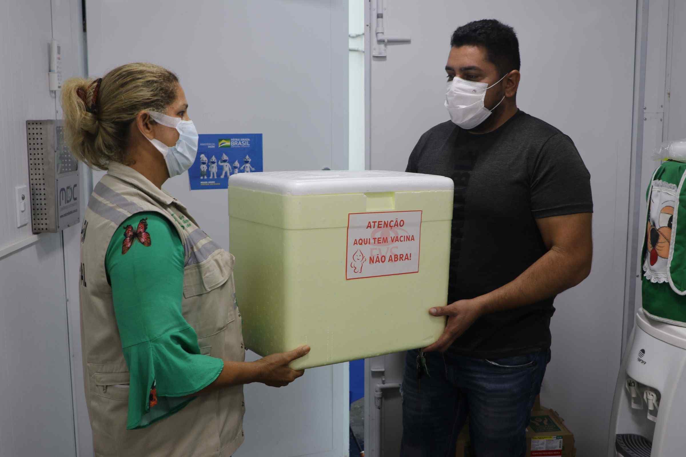FVS-RCP inicia distribuição de vacinas para crianças no Amazonas