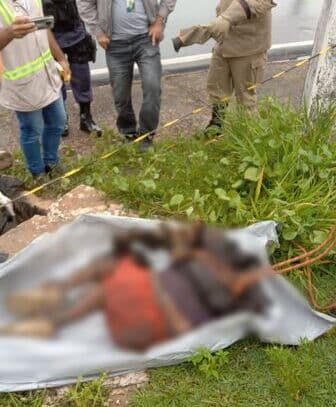 Veja o que aconteceu com homem que tentou roubar fiação na Torquato Tapajós