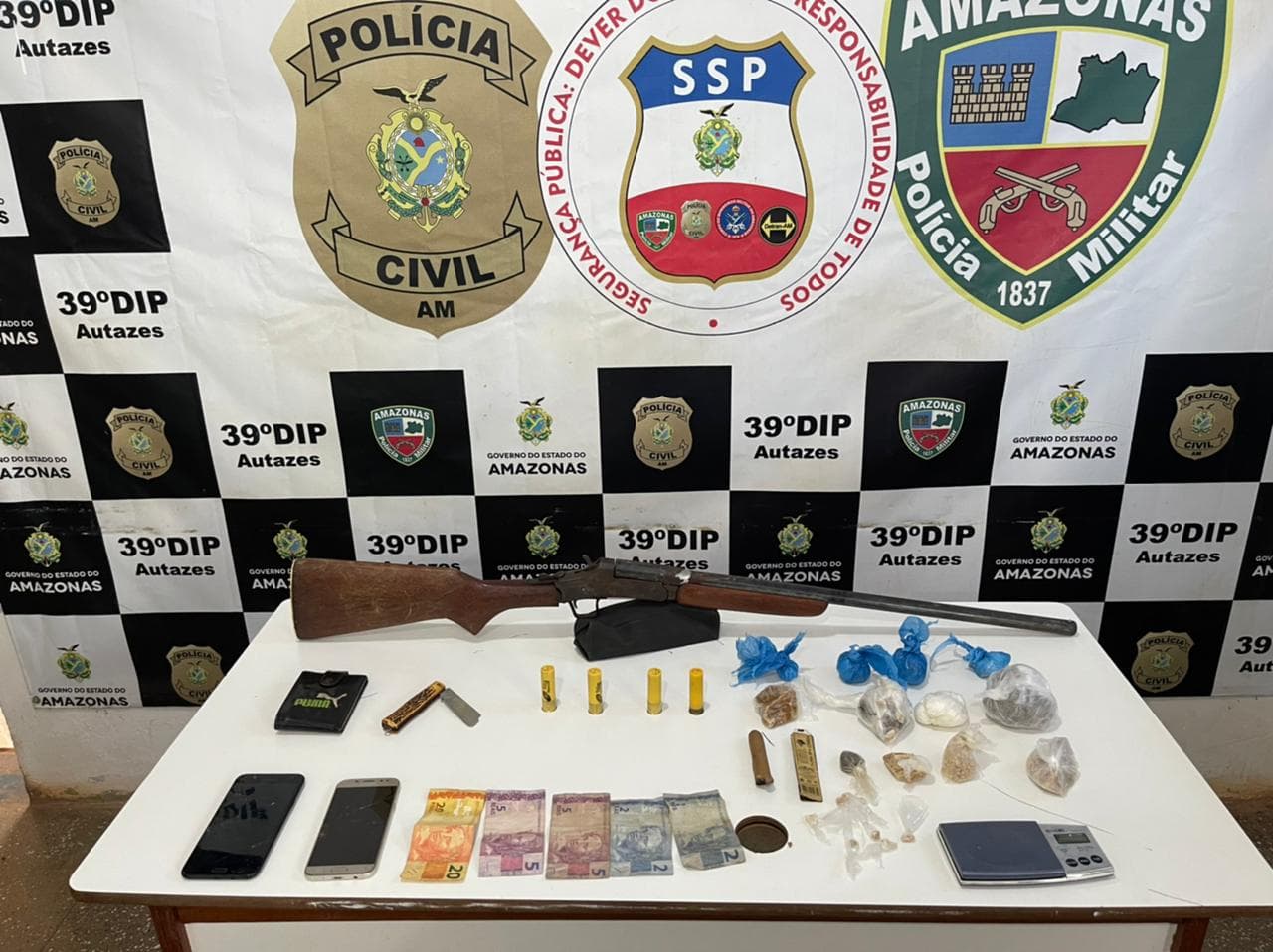 SSP-AM prende envolvidos no roubo à embarcação em Autazes