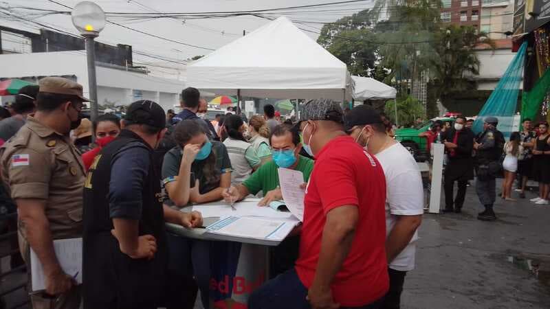 Central de Fiscalização autua estabelecimentos durante festas de Carnaval em Manaus