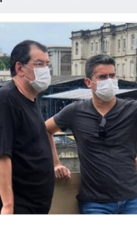 BASTIDORES: David Almeida se reúne com Eduardo Braga para alianças