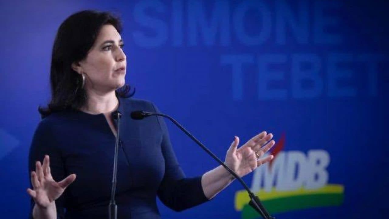 Simone Tebet deve ser anunciada como candidata da &#8220;terceira via&#8221; à Presidência da República