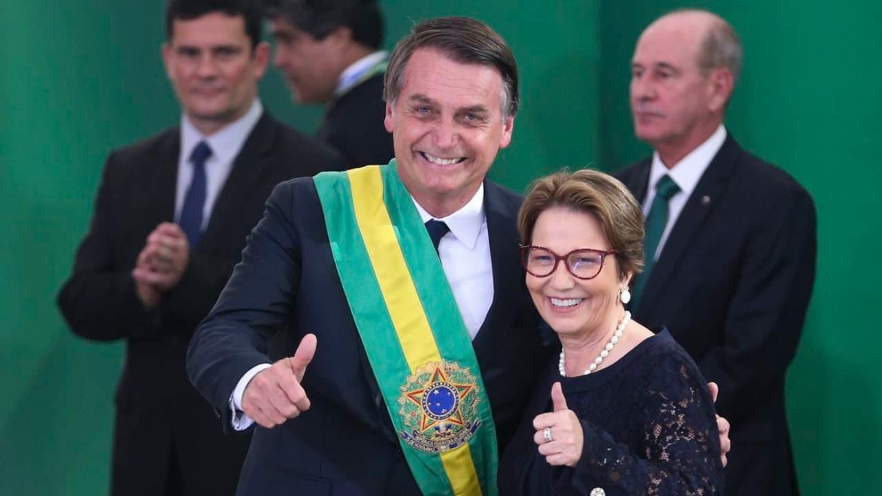 Ex-ministra da Agricultura é cotada para disputar vice-presidência na chapa de Bolsonaro