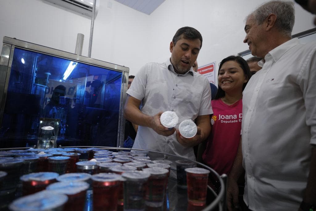 Primeira estatal de produção de água mineral do Amazonas é inaugurada