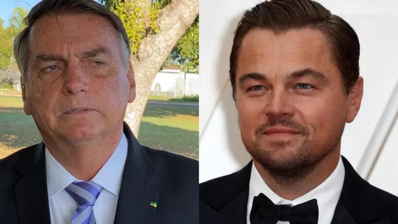 Bolsonaro rebate alerta de Leonardo DiCaprio sobre desmatamento na Amazônia
