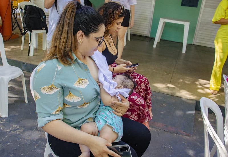 Agosto Dourado: Cidade da Criança recebeu a &#8216;Hora do Mamaço&#8217;