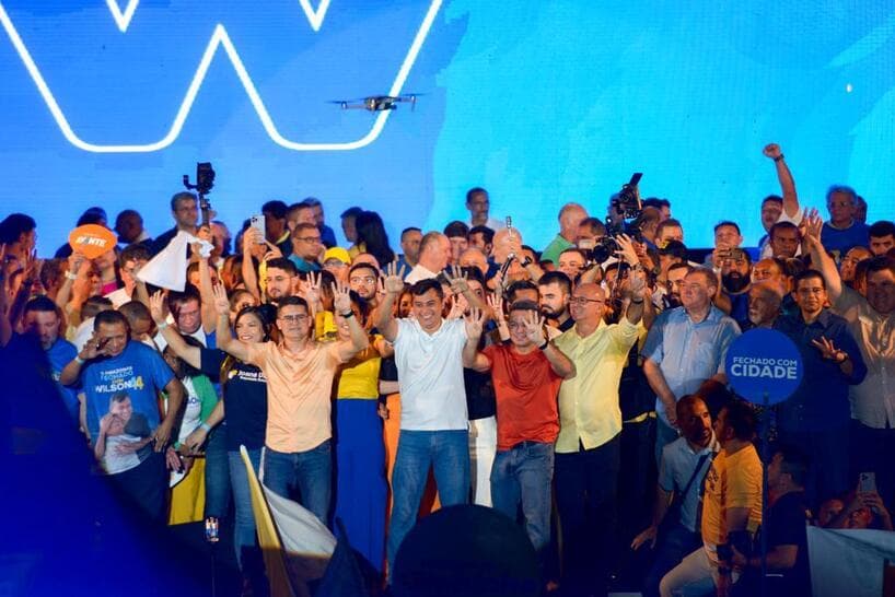 Em convenção histórica, partidos reafirmam apoio a Wilson Lima