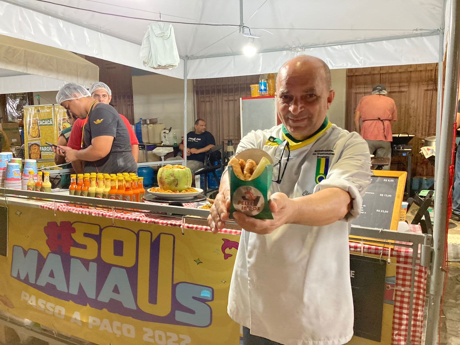 #SouManaus Passo a Paço 2022 reúne gastronomia amazônica