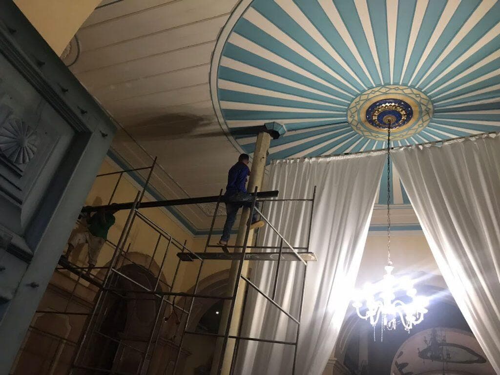 Defesa Civil interdita Igreja da Matriz por risco de desabamento