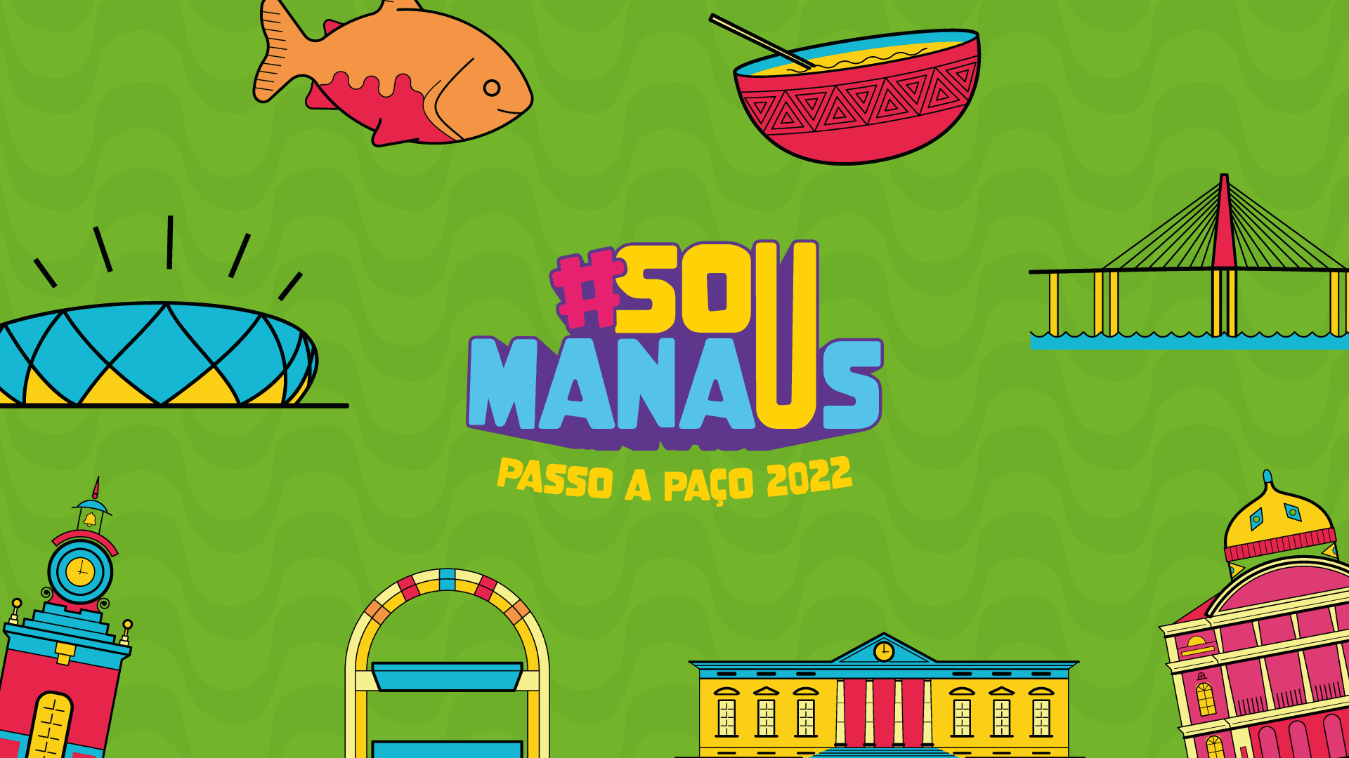 Confira a programação deste domingo no &#8220;Sou Manaus 2022&#8221;