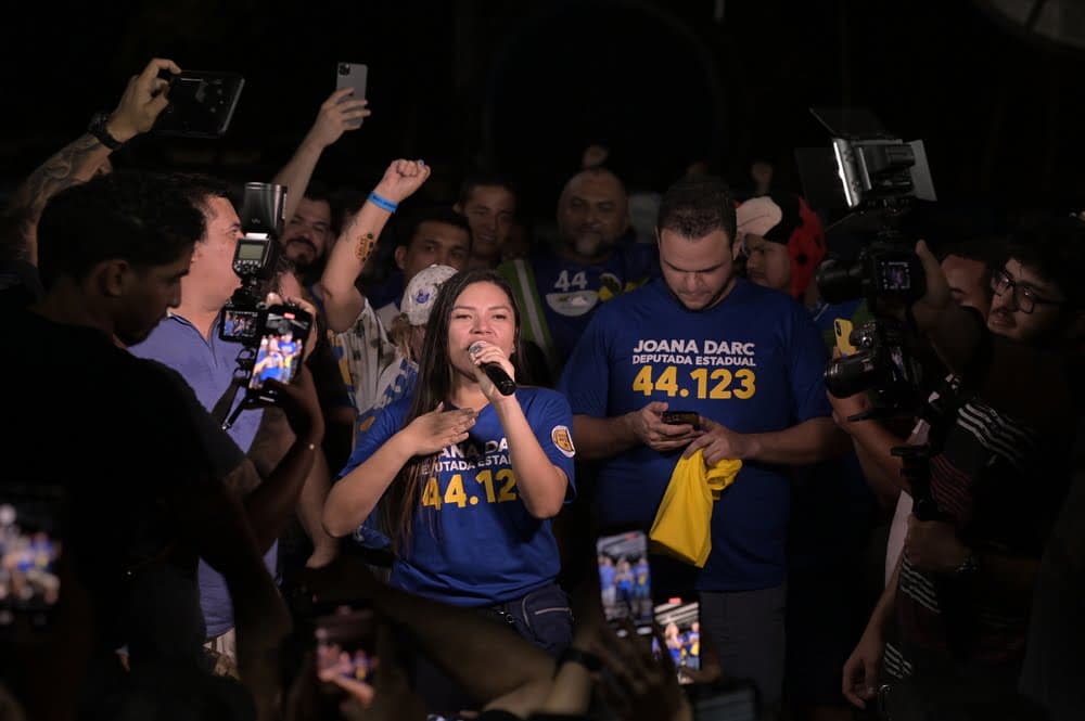 Joana Darc registra maior votação para deputada no Amazonas