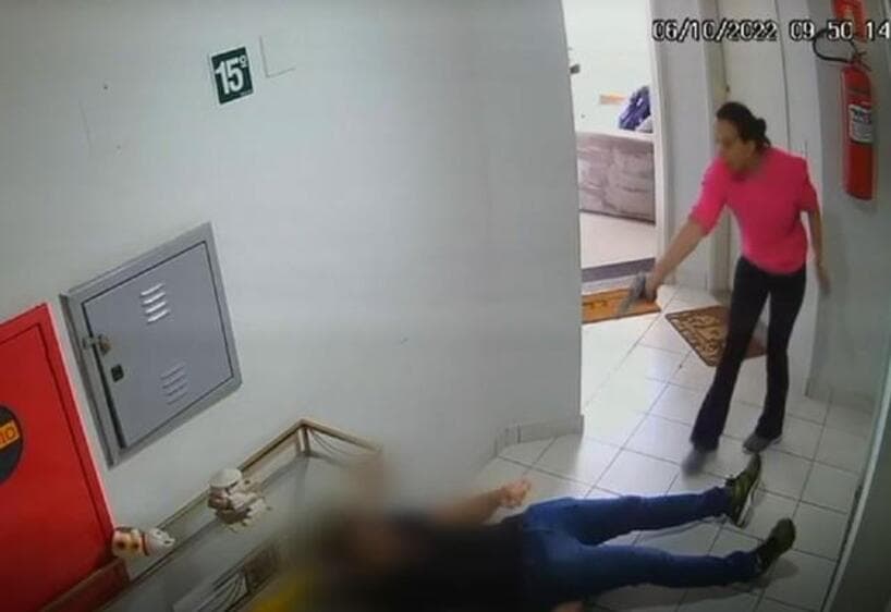 Mulher atira nas costas do namorado em condomínio de São Paulo