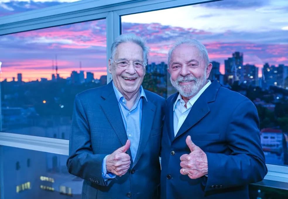 Lula visita FHC e fala em &#8216;encontro democrático&#8217;