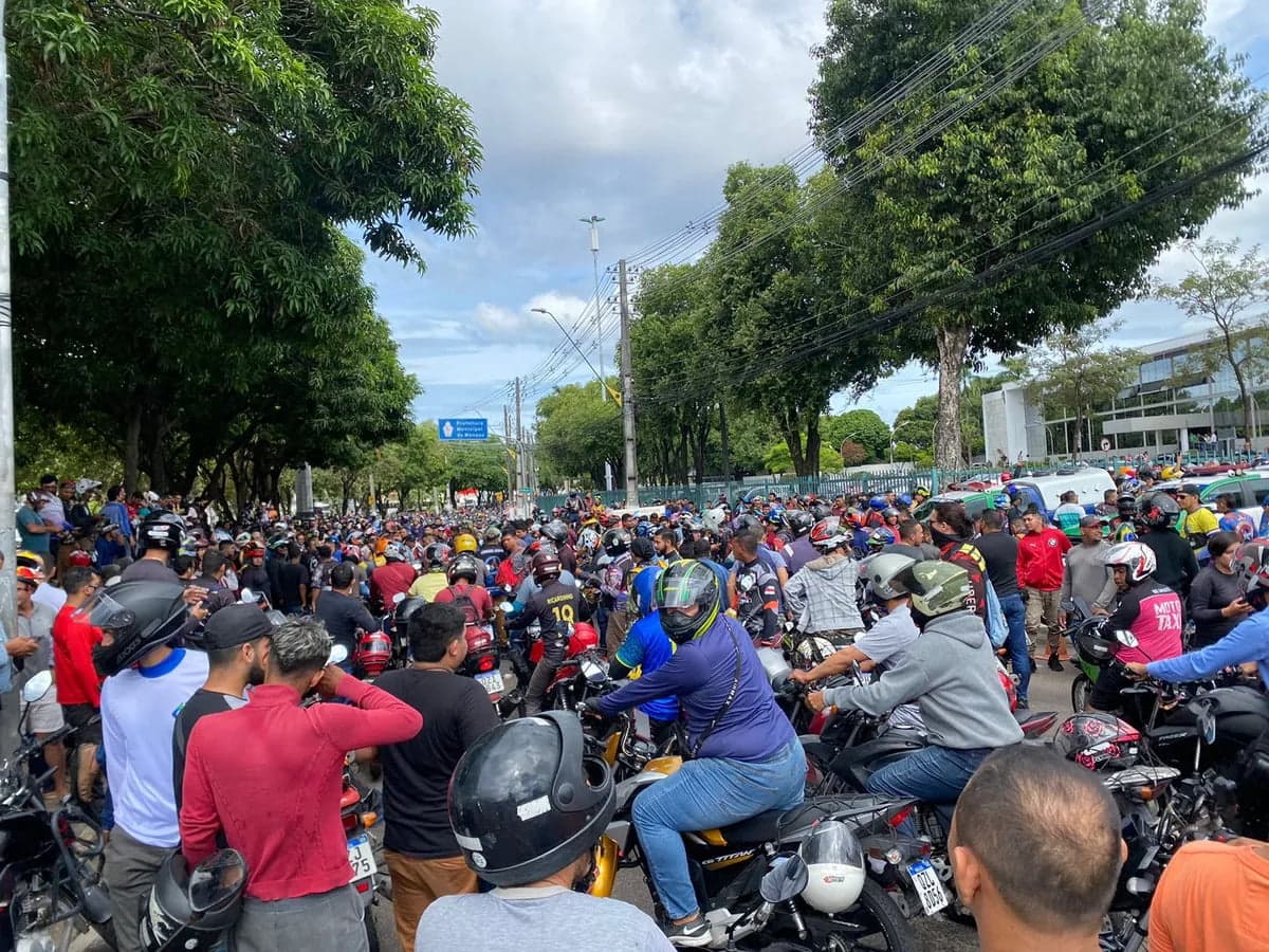 Motoristas de apps anunciam paralisação em Manaus no dia 10 em protesto contra nova lei municipal