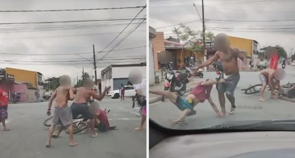 Homem espancado em SP após grito de &#8220;pega ladrão&#8221; é inocente, diz dono de moto
