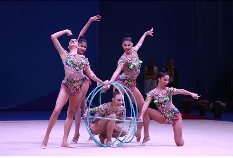 Vídeo: Seleção brasileira de ginástica rítmica leva ouro inédito