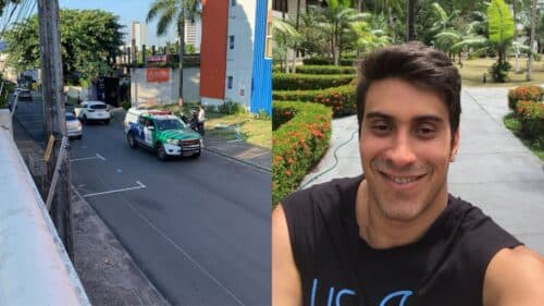 VÍDEO: Médico é surpreendido por criminosos e tem carro &#8220;crivado&#8221; de bala, em Manaus