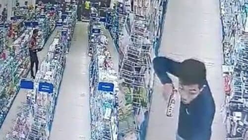 VÍDEO: Criminosos ousados assaltam drogaria de cara limpa, em Manaus