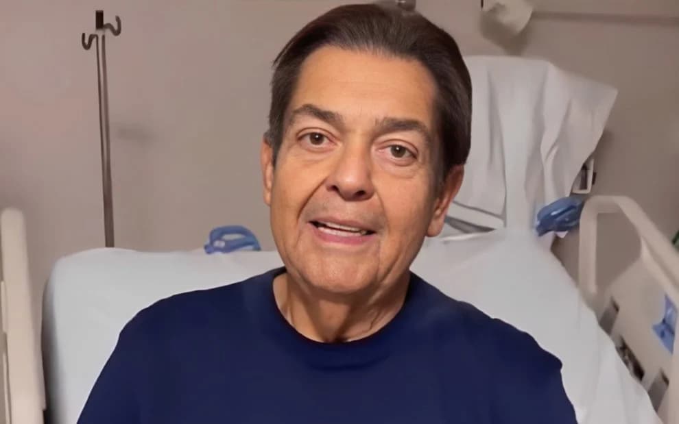 Faustão recebe alta do hospital após exames pós-transplante