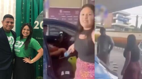VÍDEO: Mulher flagra traição de marido pastor em motel de Manaus e diz: &#8220;Tu vai ter que sair da igreja&#8221;