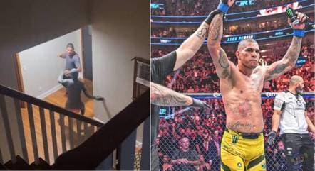 VÍDEO: Lutador do UFC quase nocauteia o filho após ser alvo de pegadinha