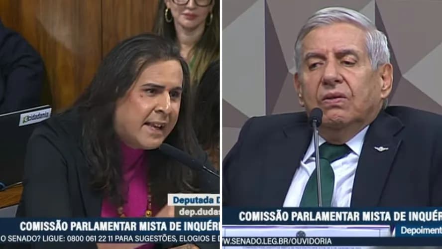 VÍDEO: Na CPI do 8/1, general Heleno chama deputada trans de &#8220;senhor&#8221;
