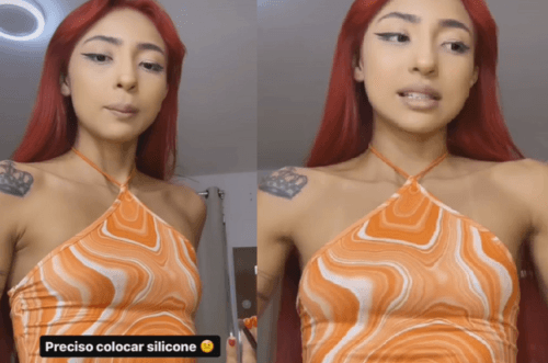 Influencer Ruivinha de Marte diz que vai colocar silicone: &#8220;Quero um peito grande&#8221;