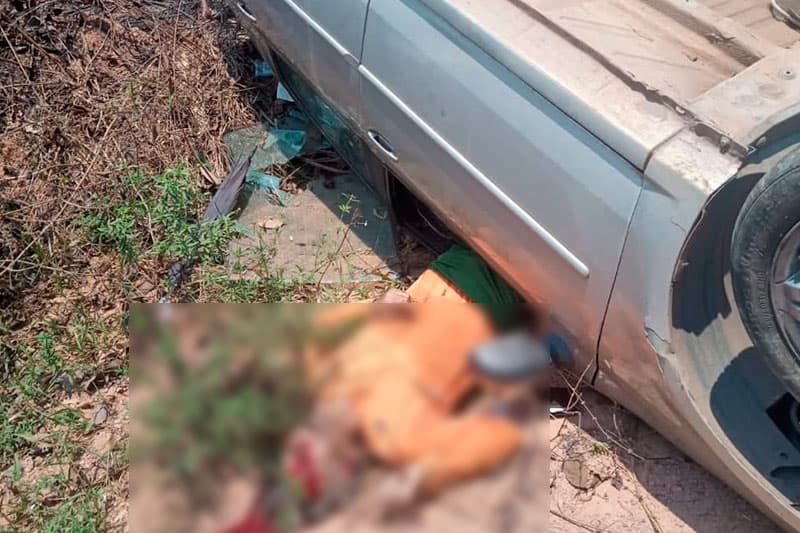 Homem morre após capotar carro no ramal Janauary, em Iranduba