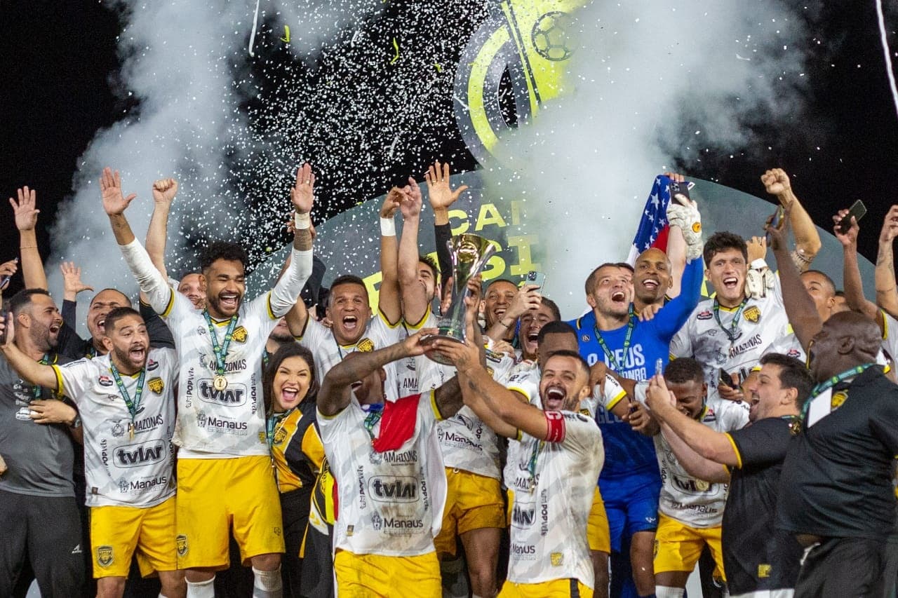 Título inédito: Amazonas FC vence o Brusque e é campeão da Série C