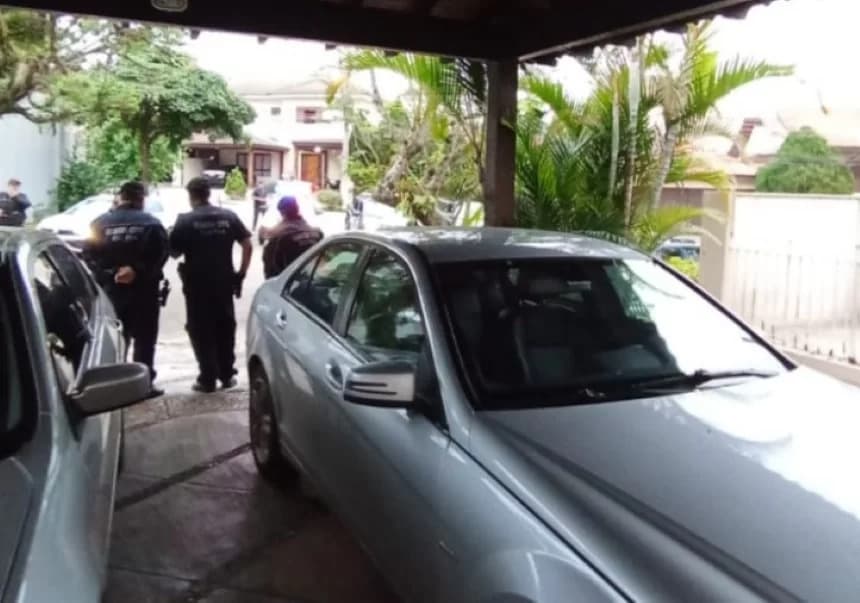VÍDEO: Veja momento em que bandidos entram em condomínio da família de Bruna Biancardi