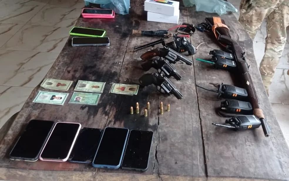 Polícia prende suspeitos e armas em área marcada por conflitos agrários no Tocantins
