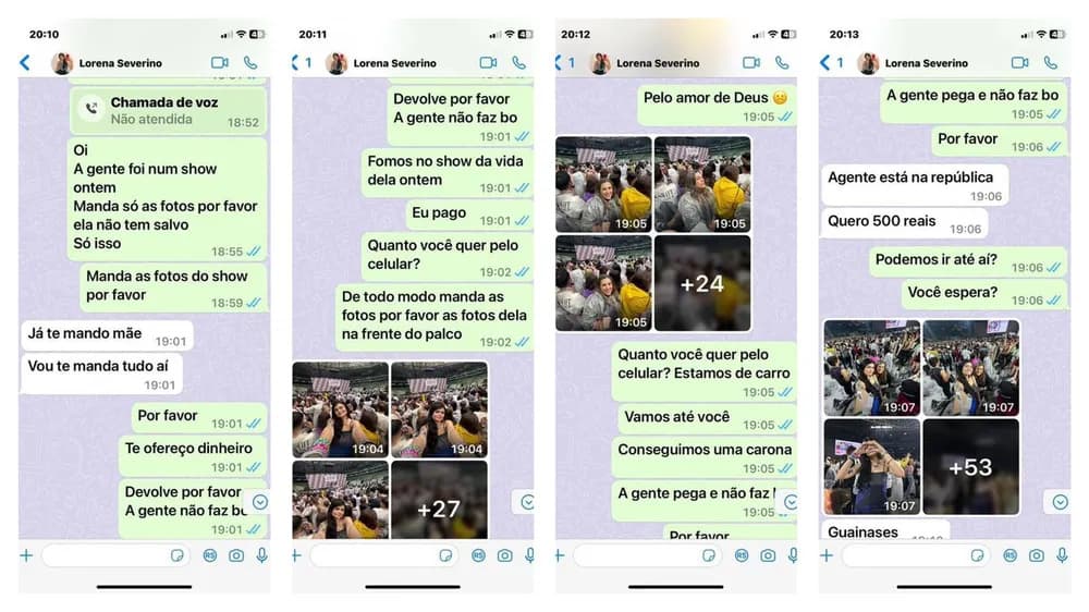 Fã de Taylor Swift tem celular roubado e pede a ladrão que lhe envie as fotos do show