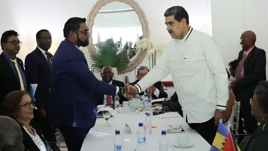Venezuela e Guiana tentam chegar a um acordo sobre Essequibo