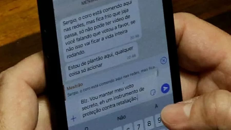 Quem é &#8220;Mestrão&#8221;? Em troca de mensagens, Moro é aconselhado a não revelar voto sobre Dino
