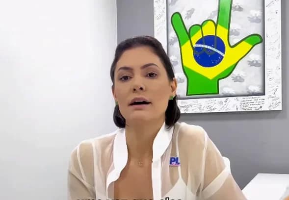 &#8220;Tentativa de assassinar minha reputação&#8221;, rebate Michelle Bolsonaro sobre acusações capacitistas