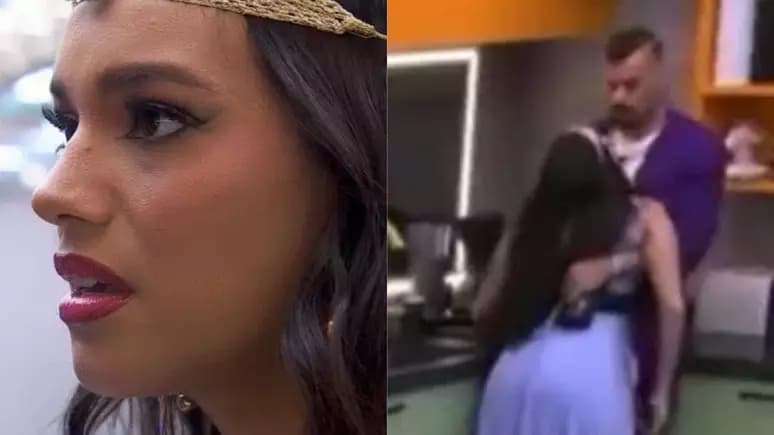 BBB 24: Alane desmaia durante conversa com Nizam