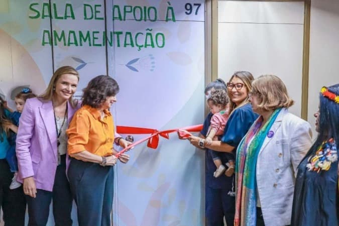 Janja inaugura sala de apoio à amamentação no Palácio do Planalto   