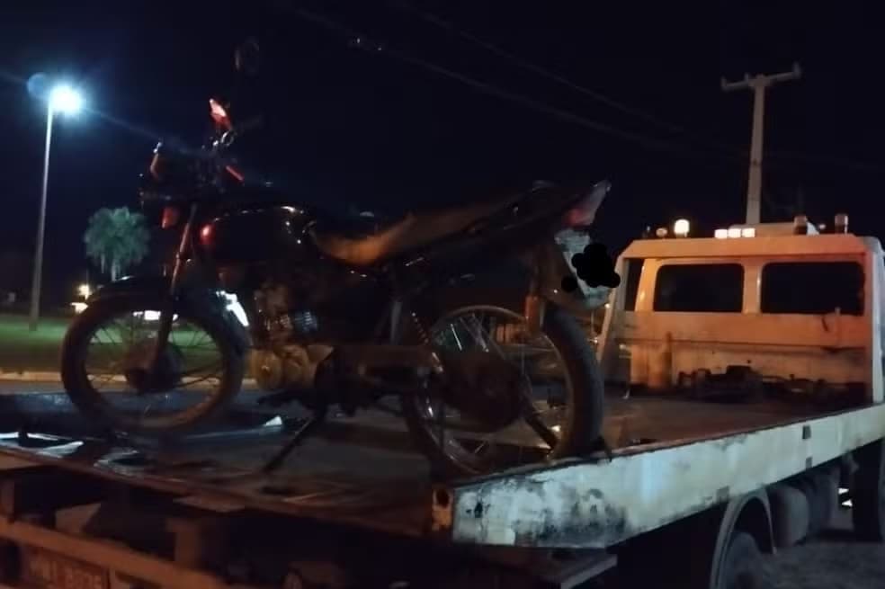 Moto é apreendida em Palmas com mais de R$ 22 mil em multas