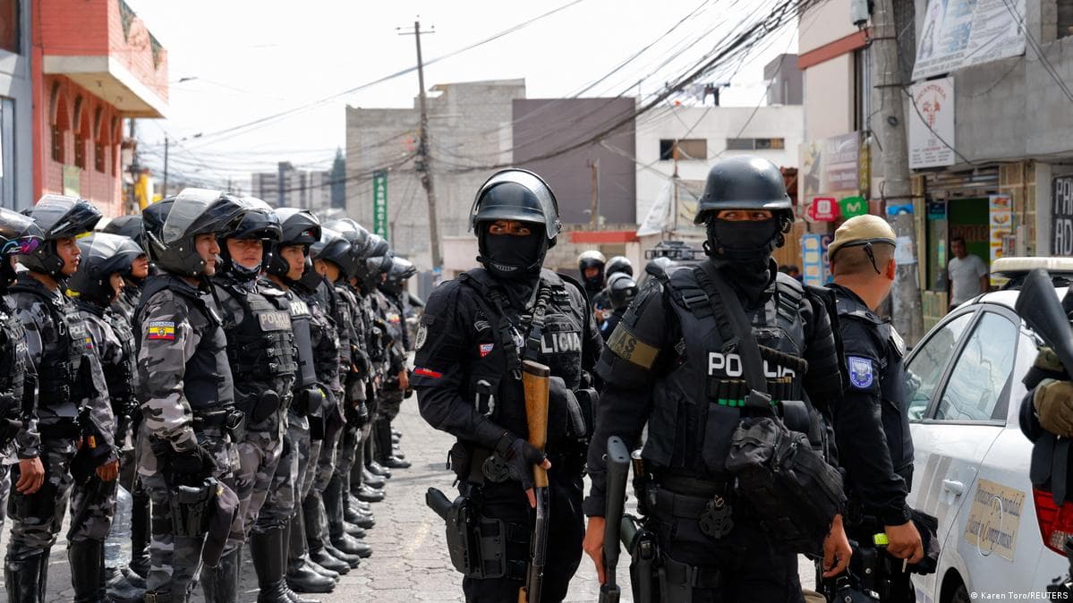 Equador prende 9 mil em 43 dias de conflito armado