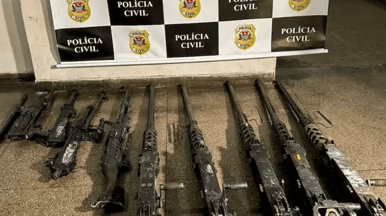SP: Justiça Militar aceita denúncia e torna réus oito acusados de participação no furto de metralhadoras