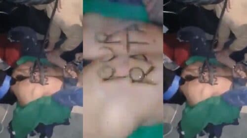 Vídeo mostra homem sendo torturado com ferro quente nas costas, no México