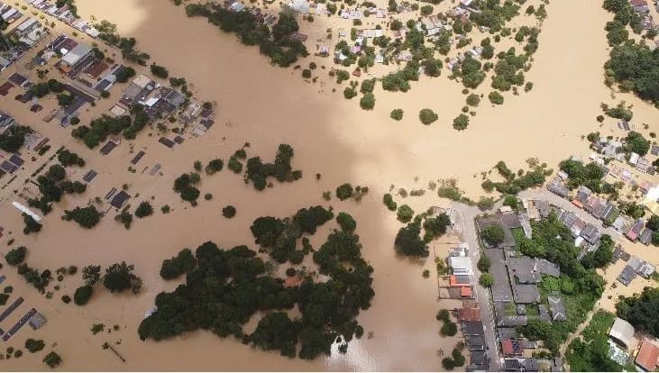 VÍDEO: Imagens de drone indicam que chuvas no Acre podem ter &#8220;movido&#8221; bairro para a Bolívia