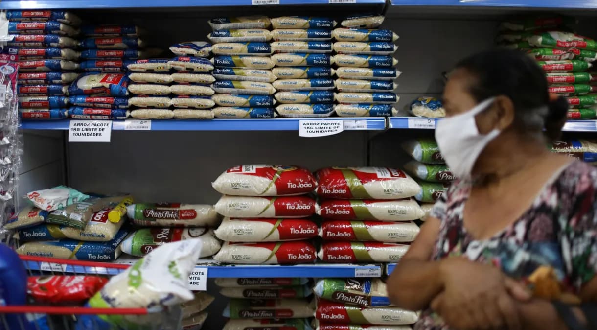 Governo prevê redução no preço do arroz até abril