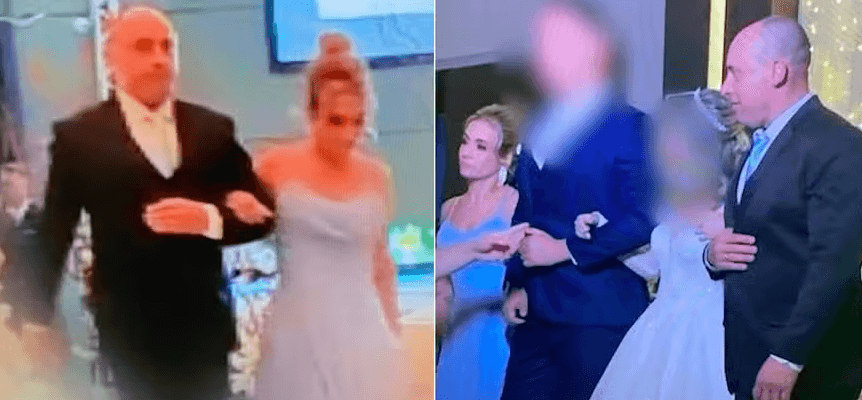 Alexandre Nardoni e Anna Carolina Jatobá comparecem a festa de casamento como padrinhos