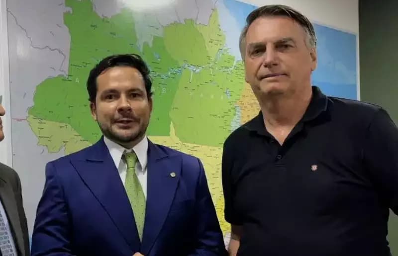 Bolsonaro deve vir a Manaus em maio, diz deputado Péricles em coletiva de anúncio de pré-candidato do PL