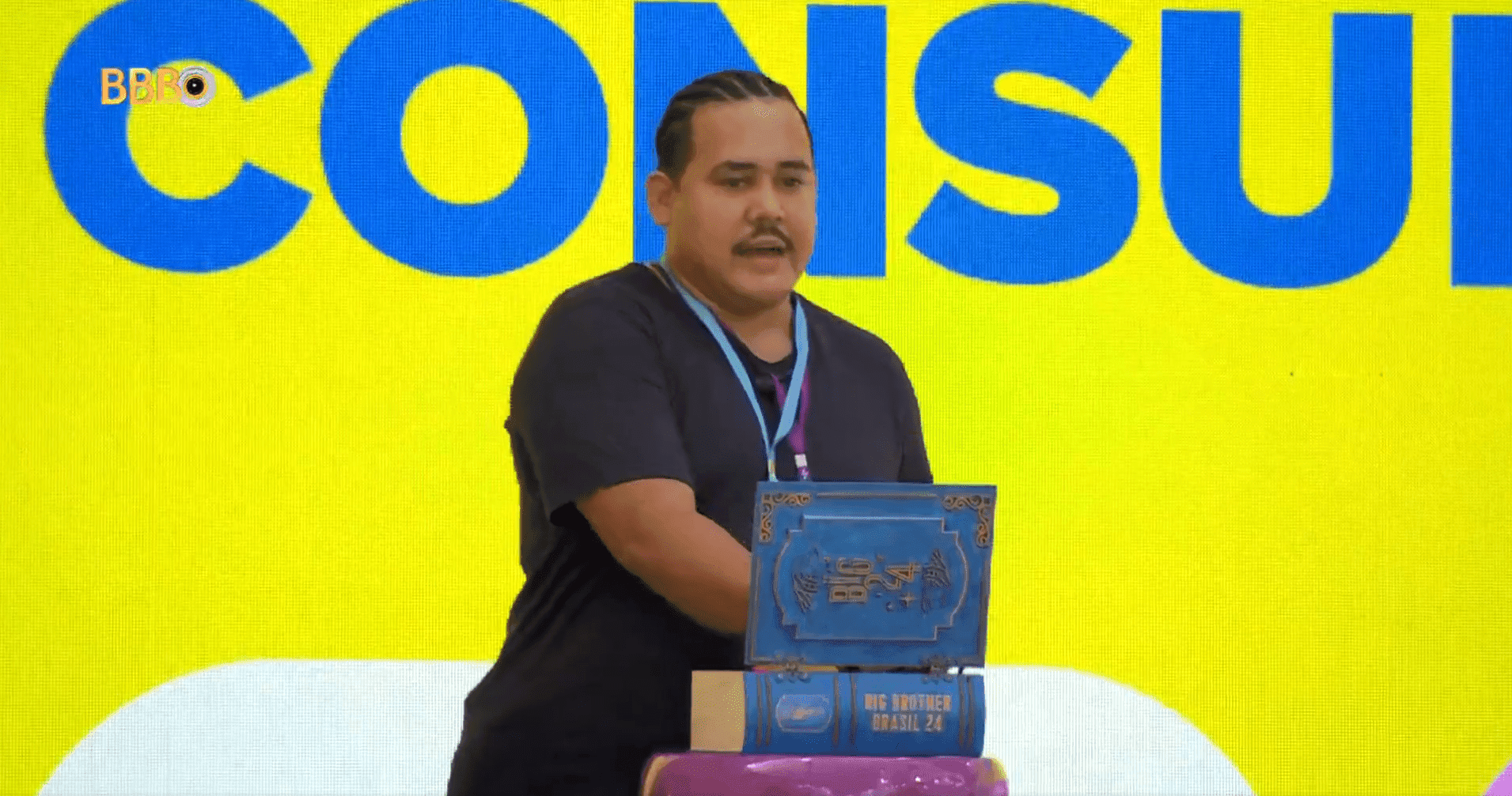 BBB 24: Lucas vence prova do anjo e celebra: &#8220;Vou poder ver a esposa&#8221;