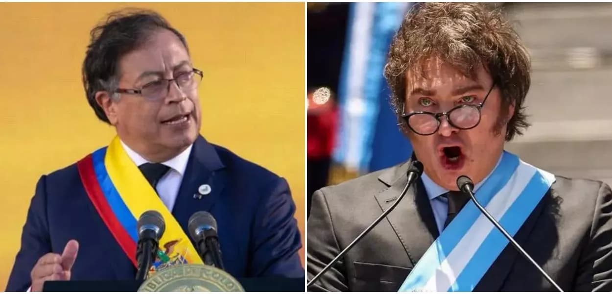 Colômbia expulsa diplomatas argentinos após Milei chamar Petro de “assassino terrorista”