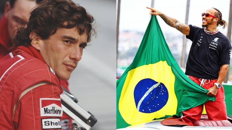 &#8220;Meu herói&#8221;, diz Hamilton em homenagem a Ayrton Senna
