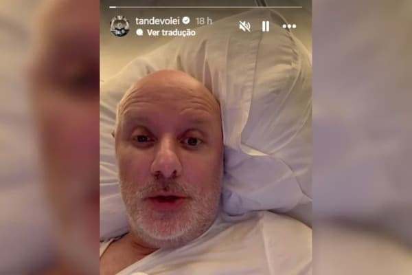 Tande, campeão mundial de vôlei pelo Brasil, sofre infarto: &#8220;98% da veia entupida&#8221;