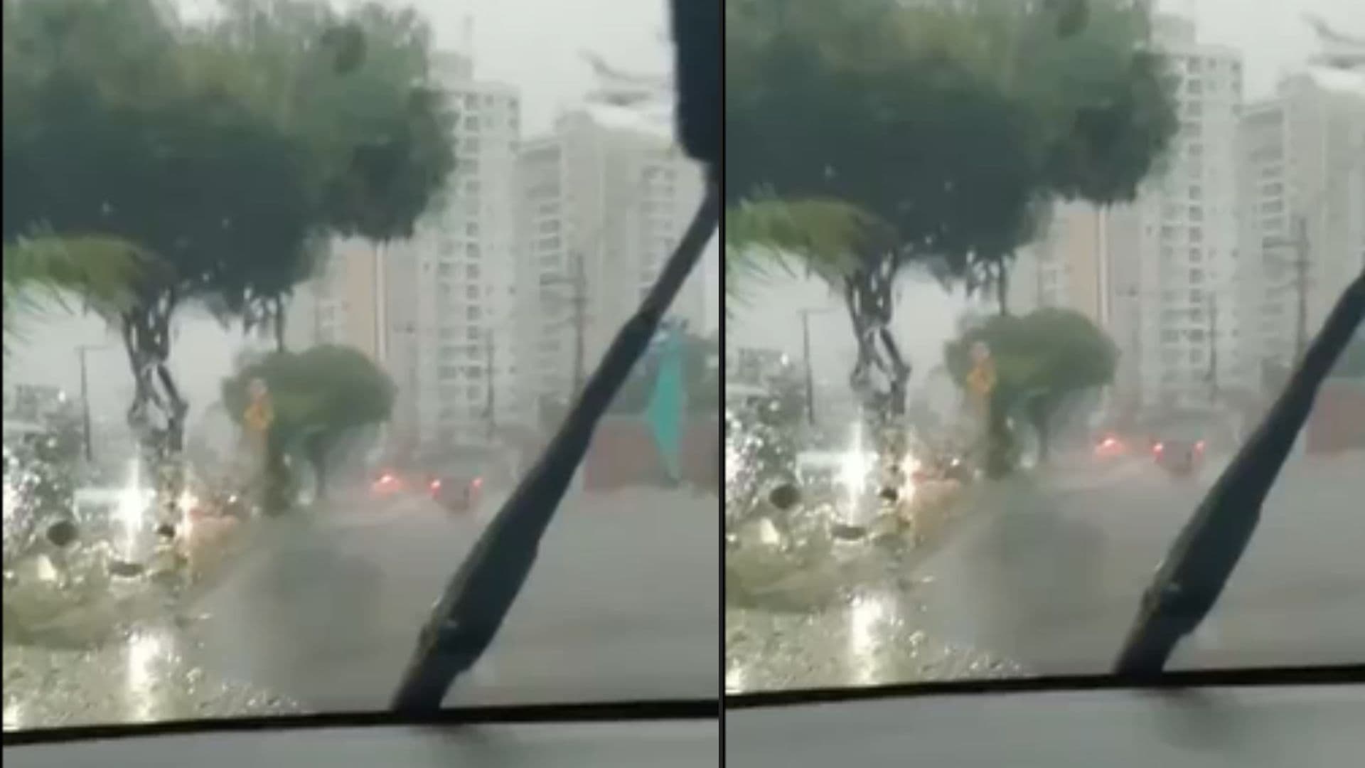 VÍDEO: Manaus está em alerta de risco de deslizamento por conta de chuva, diz Defesa Civil.